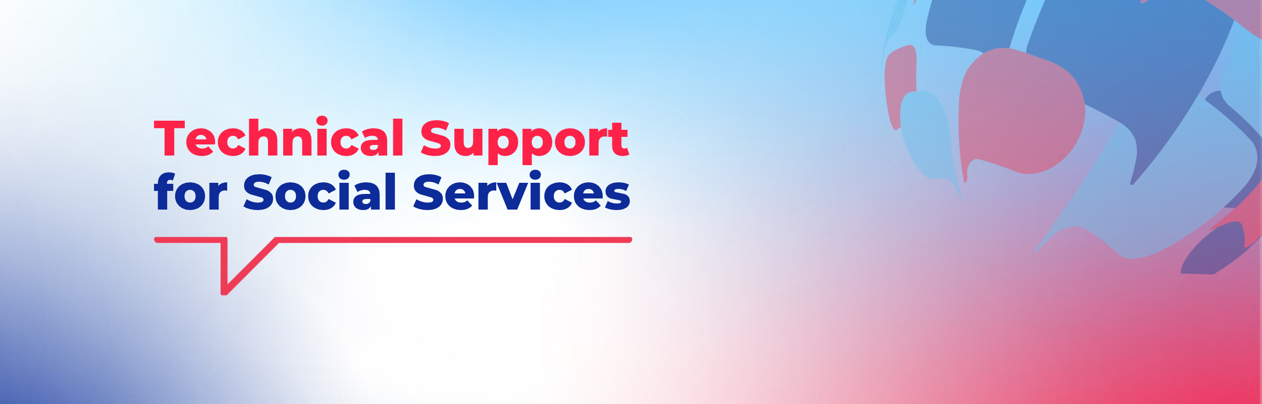 Web Banner - Technical Support for Social Services