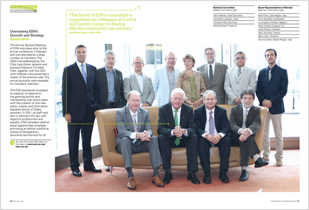 ESN Annual Review 2011 - Board Photo