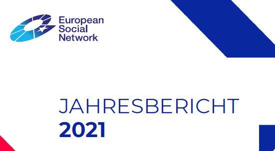 ESN Annual Review 2021 German cover