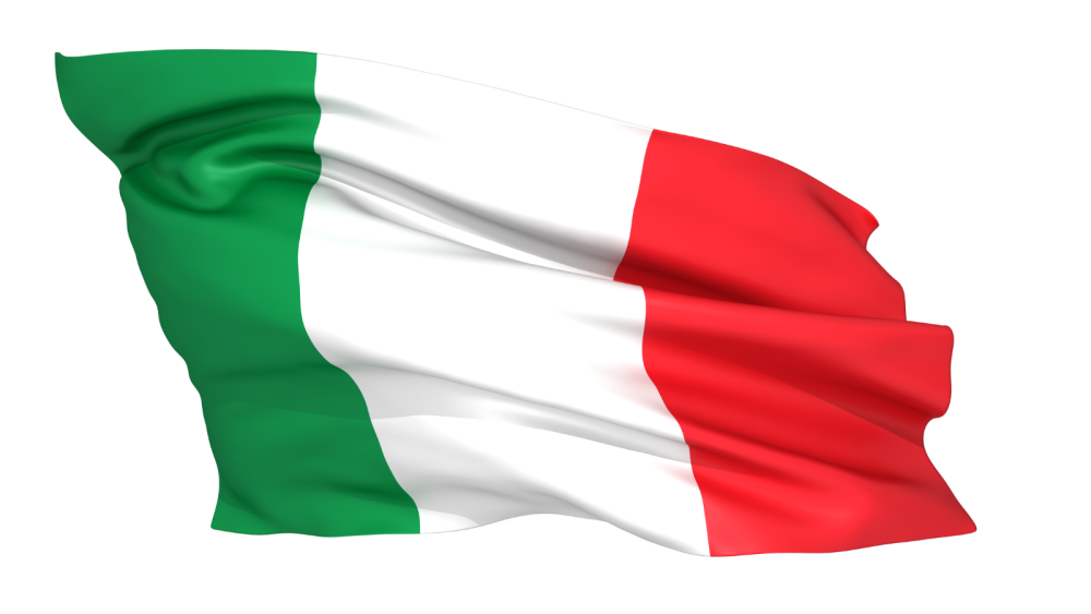 the picture depicts the flag of italy