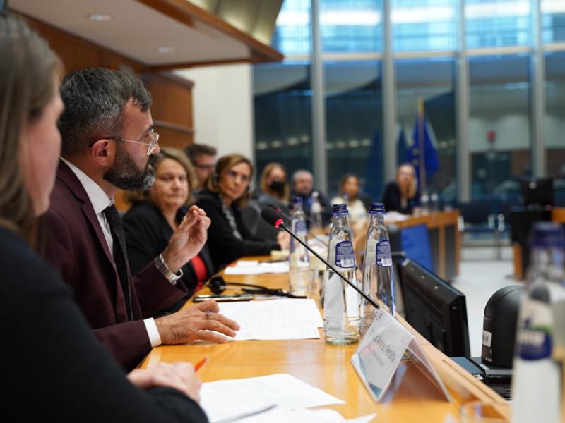 European Parliament round table on funding of social services