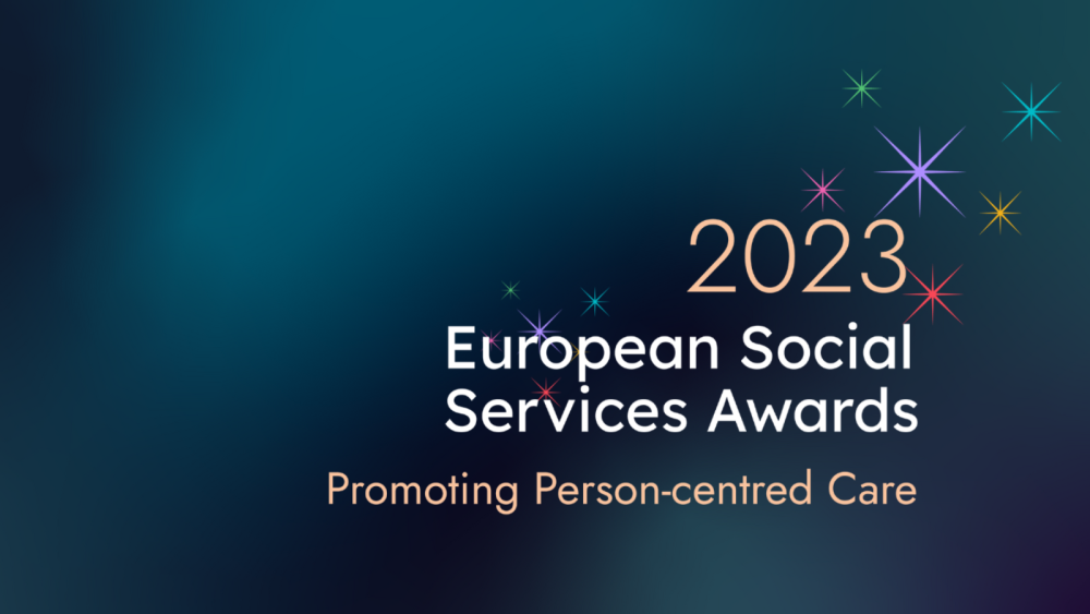 european social services awards branding