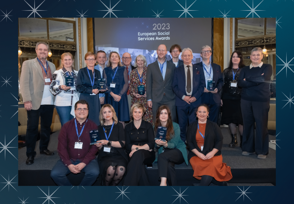 winners of the 2023 European Social Services Awards